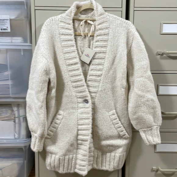 Faherty Sweaters - BRAND NEW Faherty Wool Cardigan Sweater - Size XS